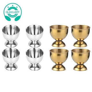 Bộ cốc luộc trứng và khay mềm bằng thép không gỉ