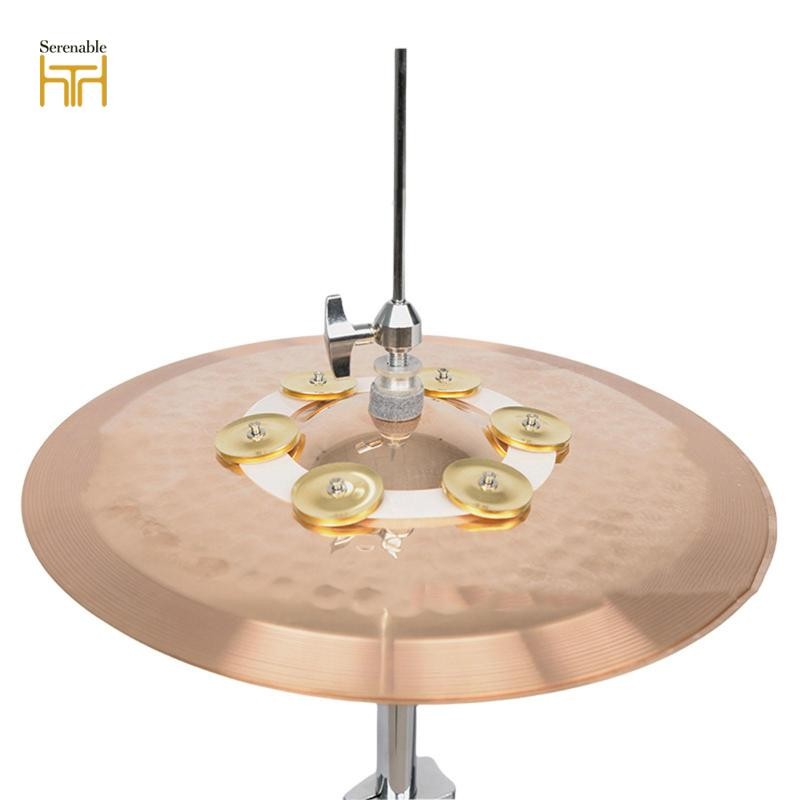 Cymbal Hihat Tambourine Steel Cymbal Ching Tambourine cho bữa tiệc hòa nhạc KTV
