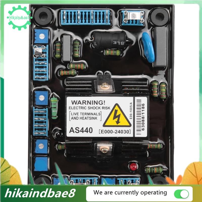 [hIkAi] Máy phát điện AS440 Bộ điều chỉnh áp tự động Đầu vào AC 190-264V 4A Động cơ AVR Bộ điều chỉn