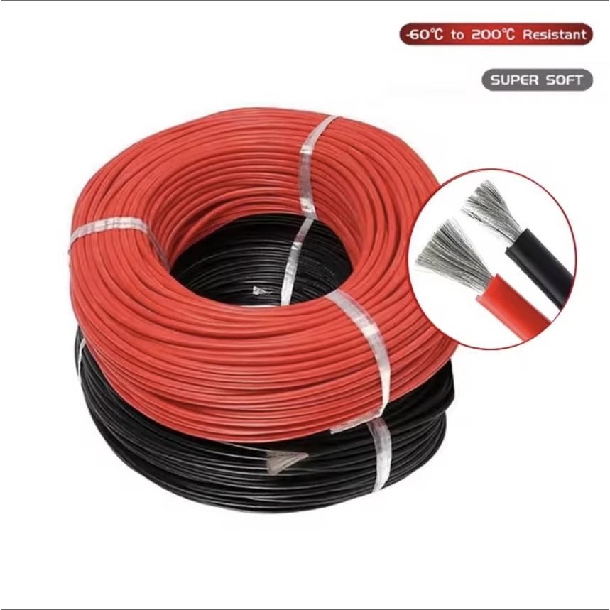 Dây cao su silicon 10AWG
