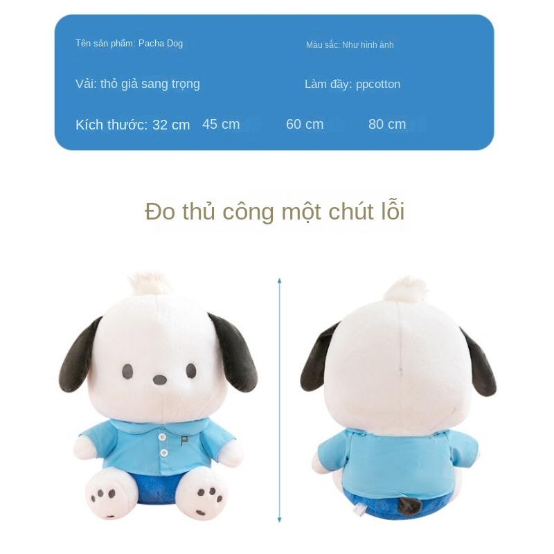Dễ Thương Thú Nhồi Bông Hình Chú Chó pacha Đáng Yêu