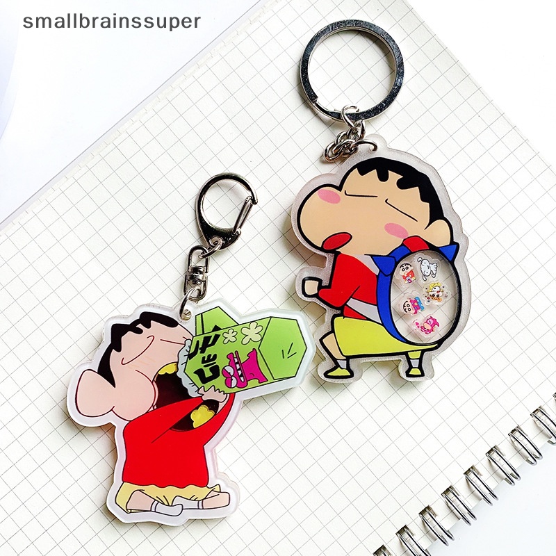 Smallbrainssuper Móc Chìa Khóa Hình shin-chan shin-chan nohara Dễ Thương Chính Hãng Làm Quà Tặng Cho Bé Gái sbs