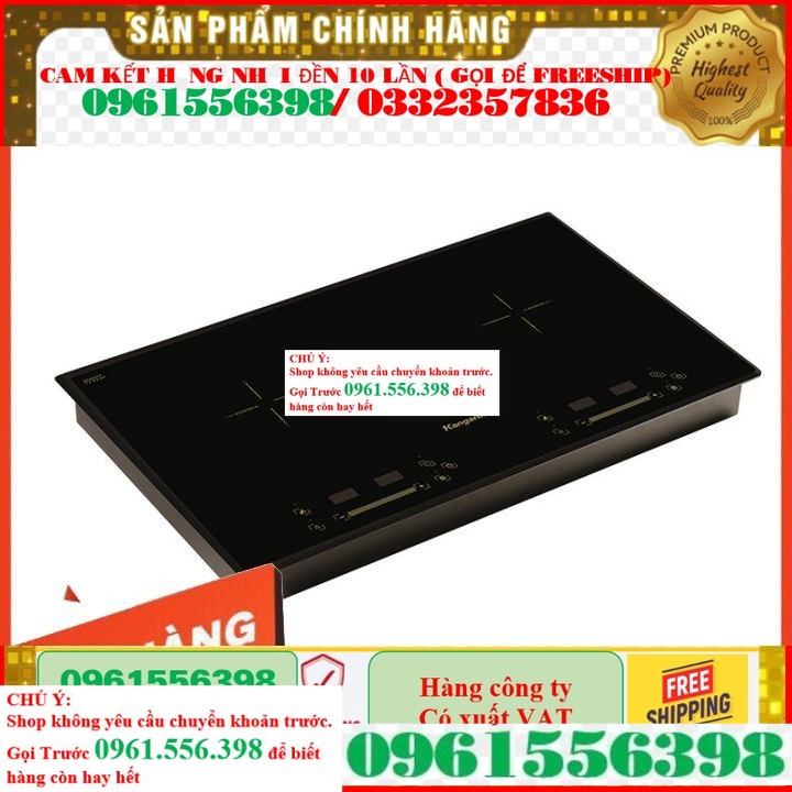  Bếp Từ Đôi Kangaroo KG-856i