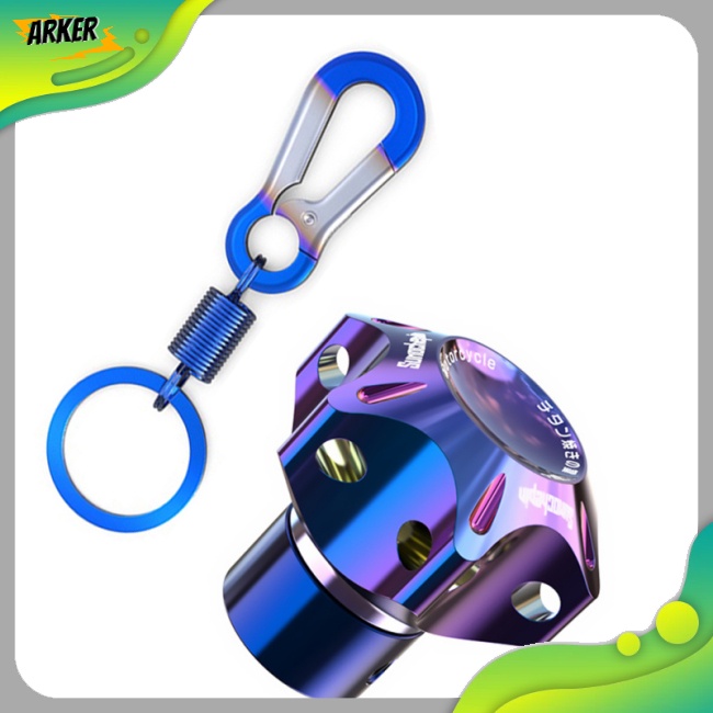 Ak general Móc Chìa Khóa Bằng Titan Hình Lục Giác Cho Tàu Đua