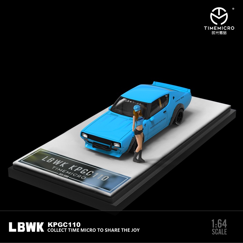 Timemicro Mô Hình Xe Hơi toyota 86 lbwk nissan kpgc110 Bằng Hợp Kim Tỉ Lệ 1: 64