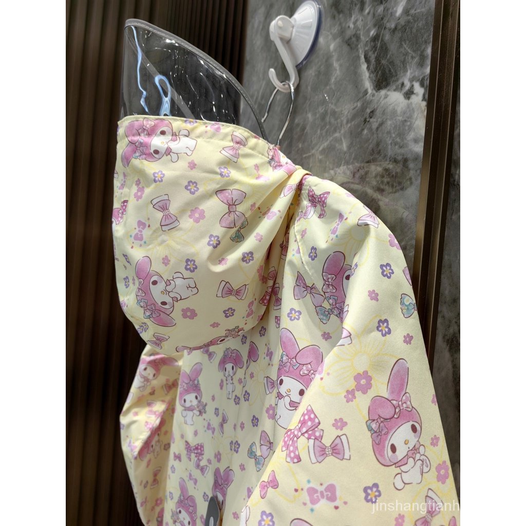 Áo Mưa Mỏng In Họa Tiết Hoạt Hình Nhanh Khô Thời Trang Mùa Hè 2023