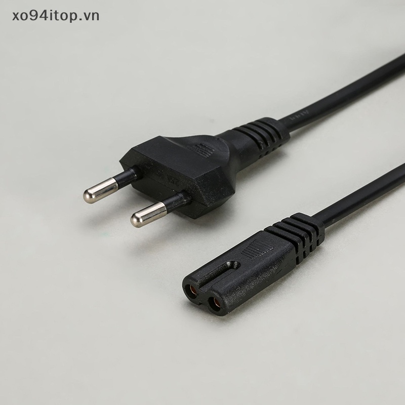 Xoitop Dây Cáp Nguồn Mở Rộng 0.6m eu 8 Phích Cắm eu Chất Lượng Cao Cho samsung lg sony tv samsung vn