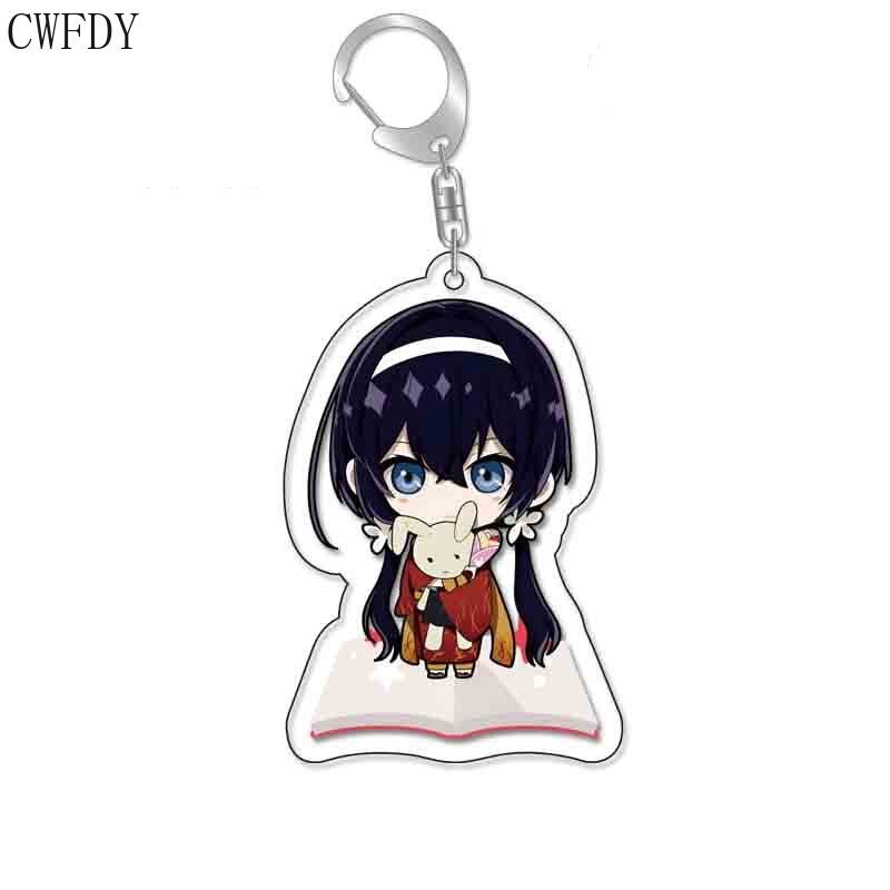 Móc khoá Anime Keychain Bungou Stray Dogs Atsushi Nakajima Dazai Phụ kiện trang trí chibi cute