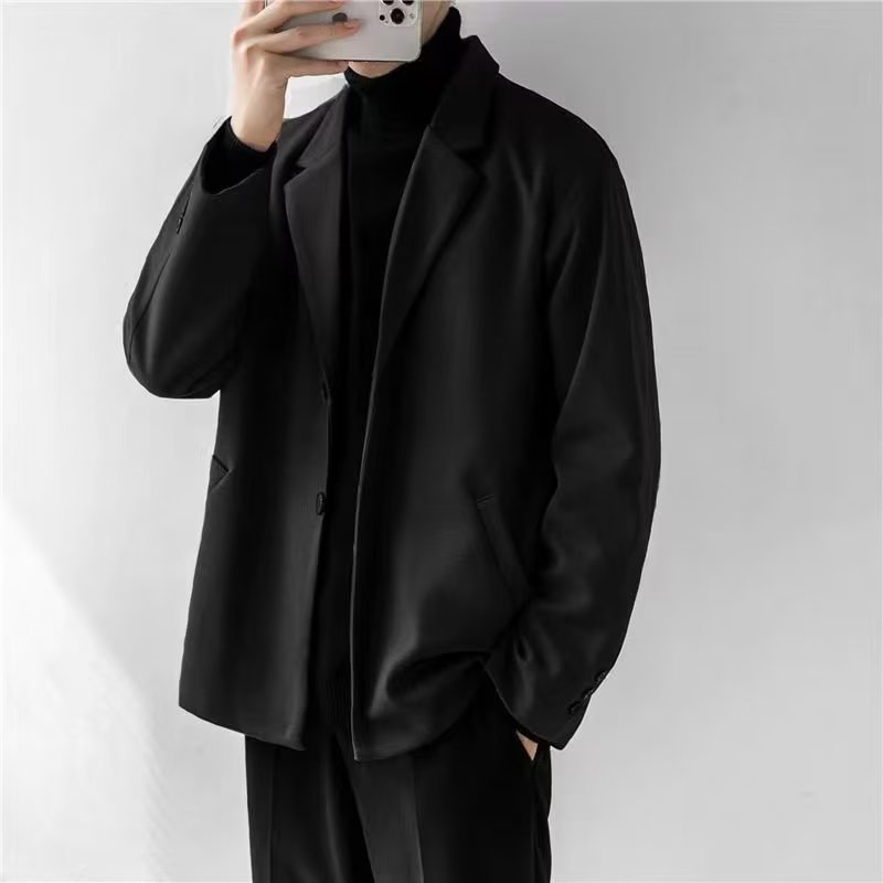 Eershenshi Áo Khoác Vest Vải Len Ôm Dáng Màu Nâu Cà Phê Phong Cách Anh Quốc Giản Dị Chất Lượng Cao Cho Nam