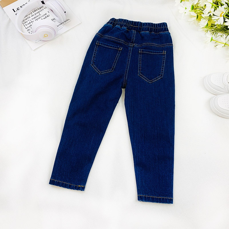 Quần Legging denim Dài Ôm Dáng Vừa Vặn Phong Cách Hàn Quốc Thường Ngày joyncleon Cho Bé Trai Và Bé Gái