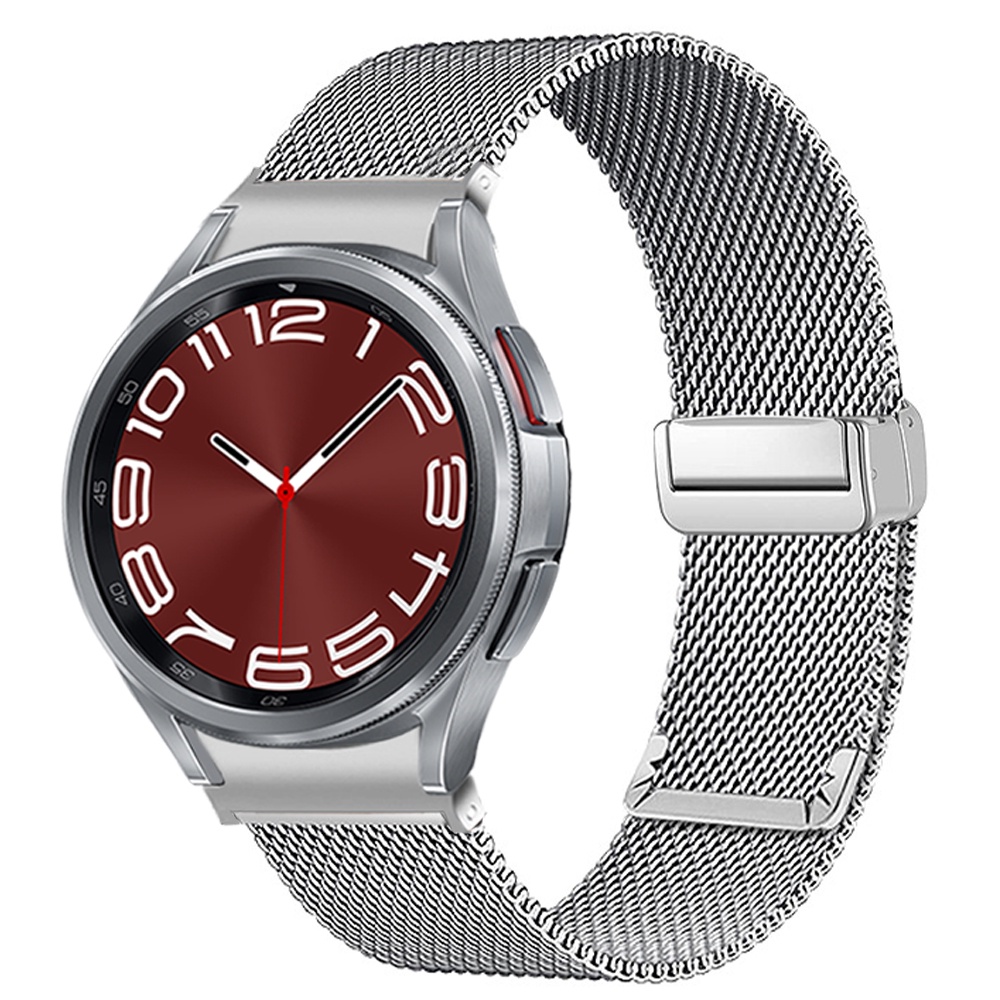 Dây Đeo Bằng Thép Không Gỉ 6 / 5 / 5pro 40mm 44mm 45mm milanese Cho Đồng Hồ Thông Minh samsung galaxy watch 6 classic 43 47mm