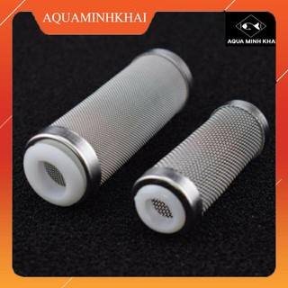 Bịt Tép Inox phi 12, phi 16 - ngăn cá tép không bị hút vào máy lọc