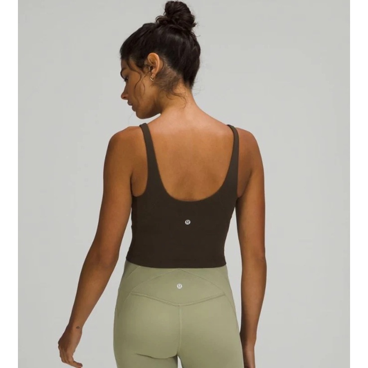 Áo Lulu Align Ribbed High-Neck Tank Áo thể thao yoga, gym, pilates