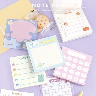 Tập 100 tờ giấy note, ghi chú, viết kế hoạch note for