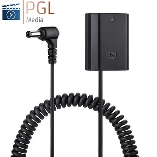 Pin ảo fz100, cho máy ảnh sony alpha, adapter np-fz100 đầu vào dc