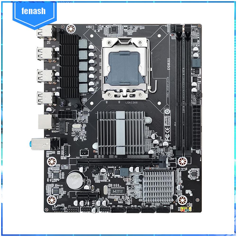 Bo Mạch Chủ Hai Kênh Hỗ Trợ Chơi Game au- x58 lga 1366 e5640