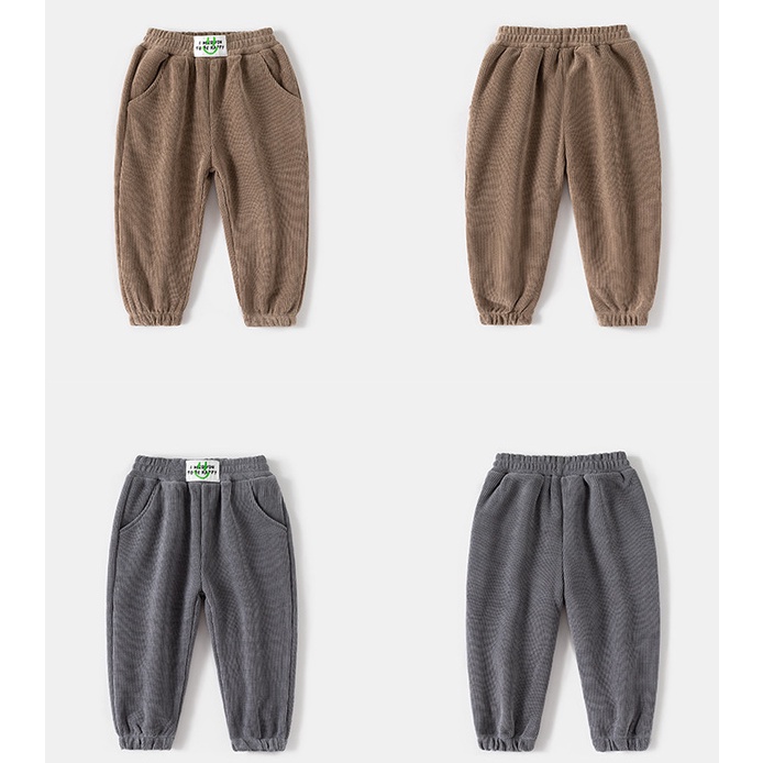 Quần dài len cho bé trai WELLKIDS quần dài chất len viscose cho bé trai