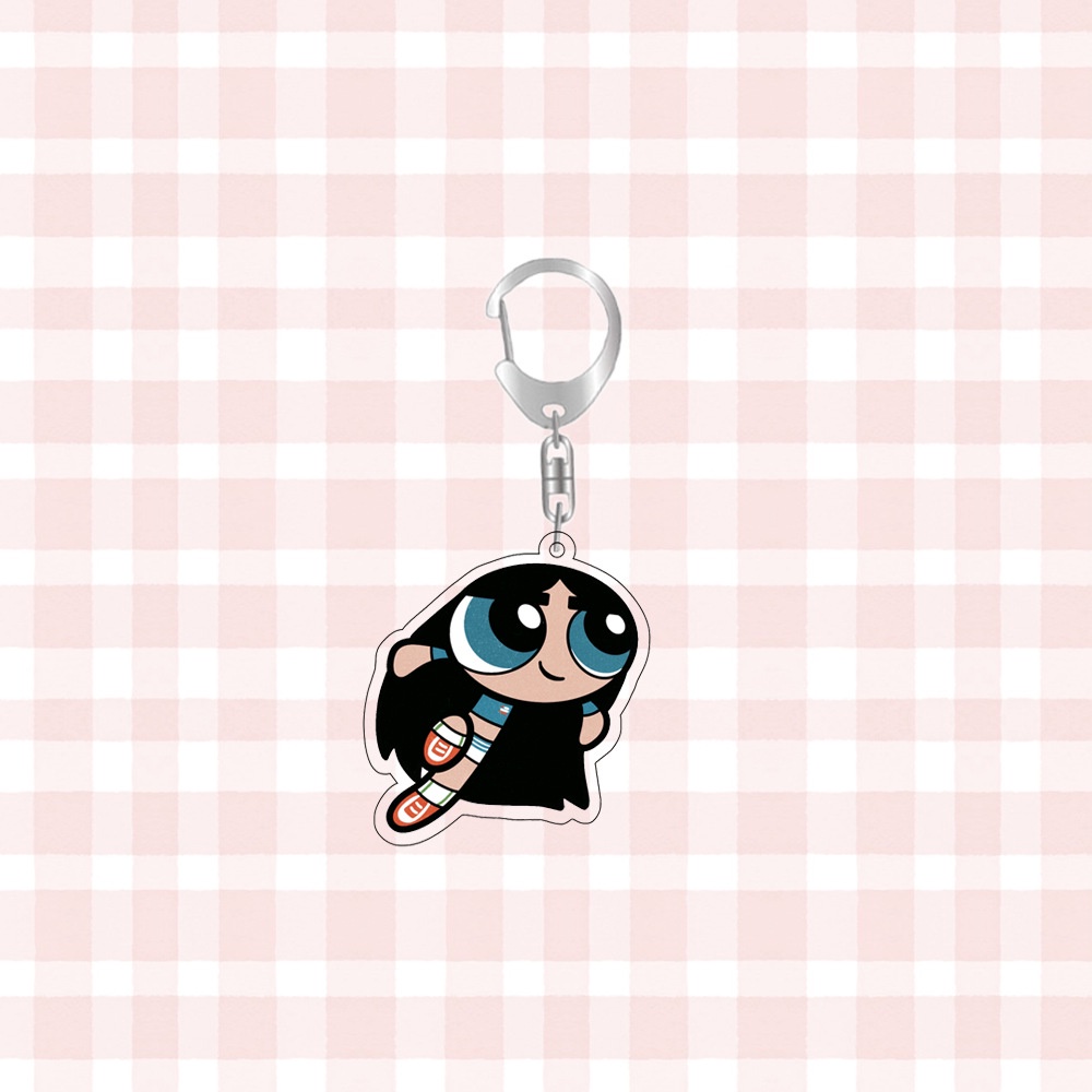 Móc Chìa Khóa Hình Các Nhân Vật Hoạt Hình kpop Jeanans powerpuff Daniel minji hanni haerin hyein