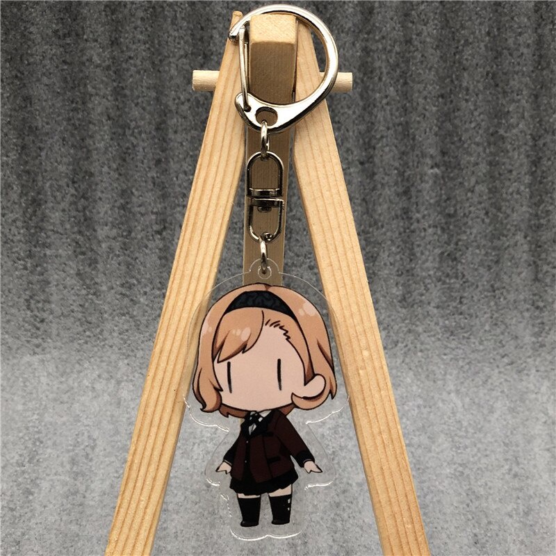 Móc khoá Anime Manga Kakegurui Jabami Yumeko Meari Saotome Momobami Ririka anime chibi acrylic trưng bày trang trí
