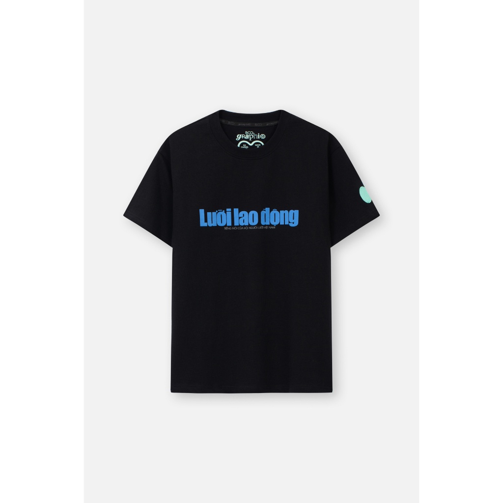 Áo Thun Unisex BOO Dáng Regular  GRAPHIC LINE LƯỜI LAO ĐỘNG