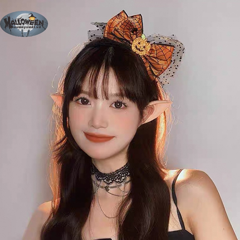 Băng Đô Cài Tóc Hóa Trang Phù Thủy Nhện halloween vn