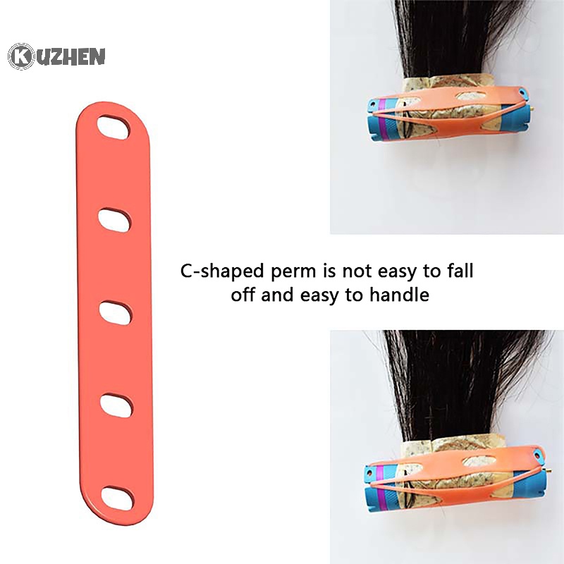 Set 20 Thanh Uốn Tóc kuzhen Kèm Dây Cao Su Co Giãn Chuyên Dụng