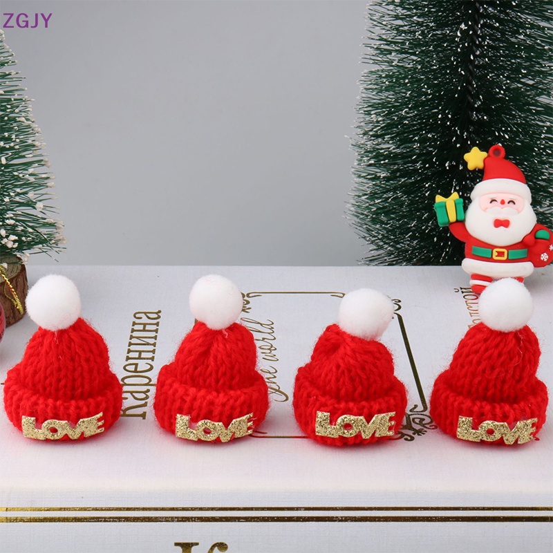 Set 2 Mũ Len Ông Già Noel Đáng Yêu Cho Tiệc Giáng Sinh Mới