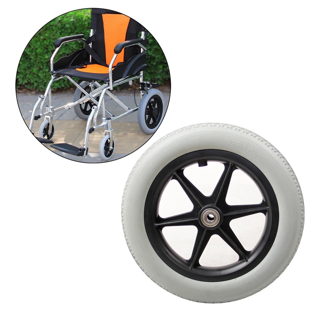 Bánh Xe Lăn Thay Thế Kích Thước 12 Inch Cho Xe Lăn walkers