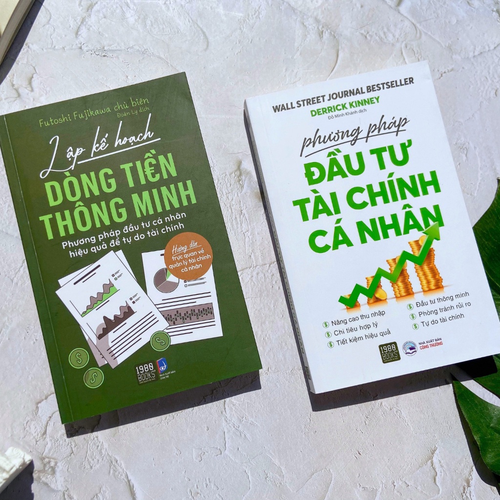 Sách - Combo 2 cuốn Phương Pháp Đầu Tư Tài Chính Cá Nhân + Lập Kế Hoạch Dòng Tiền Thông Minh