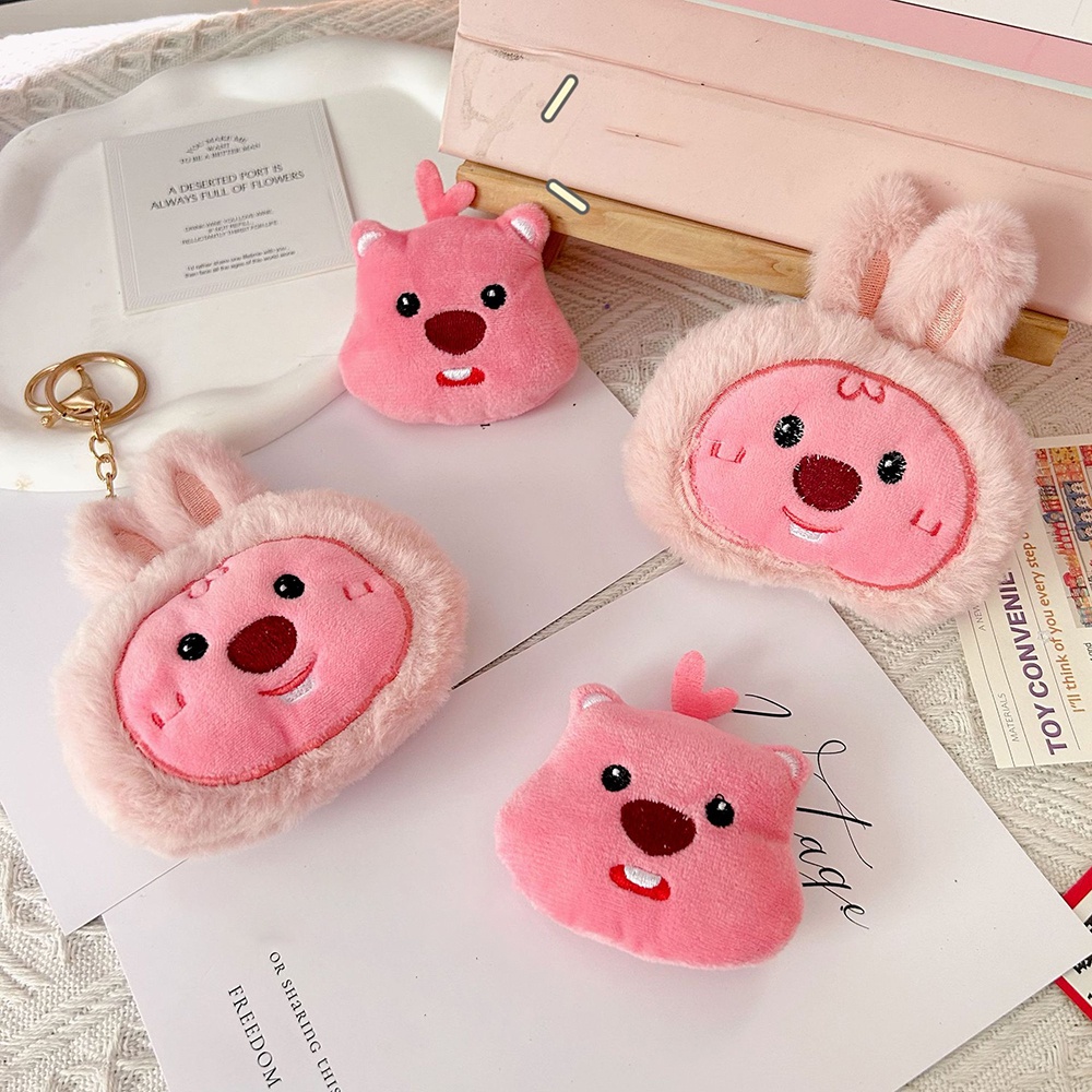 Móc Khóa Hình Búp Bê Nhồi Bông Đáng Yêu