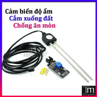 Cảm Biến Độ Ẩm Đất Đầu Dò Chống Ăn Mòn