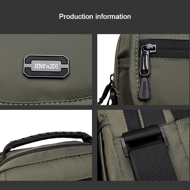 XINYIMEI  Túi Đeo Chéo Vai Thoáng Khí Đơn Giản Hợp Thời Trang Cho Nam