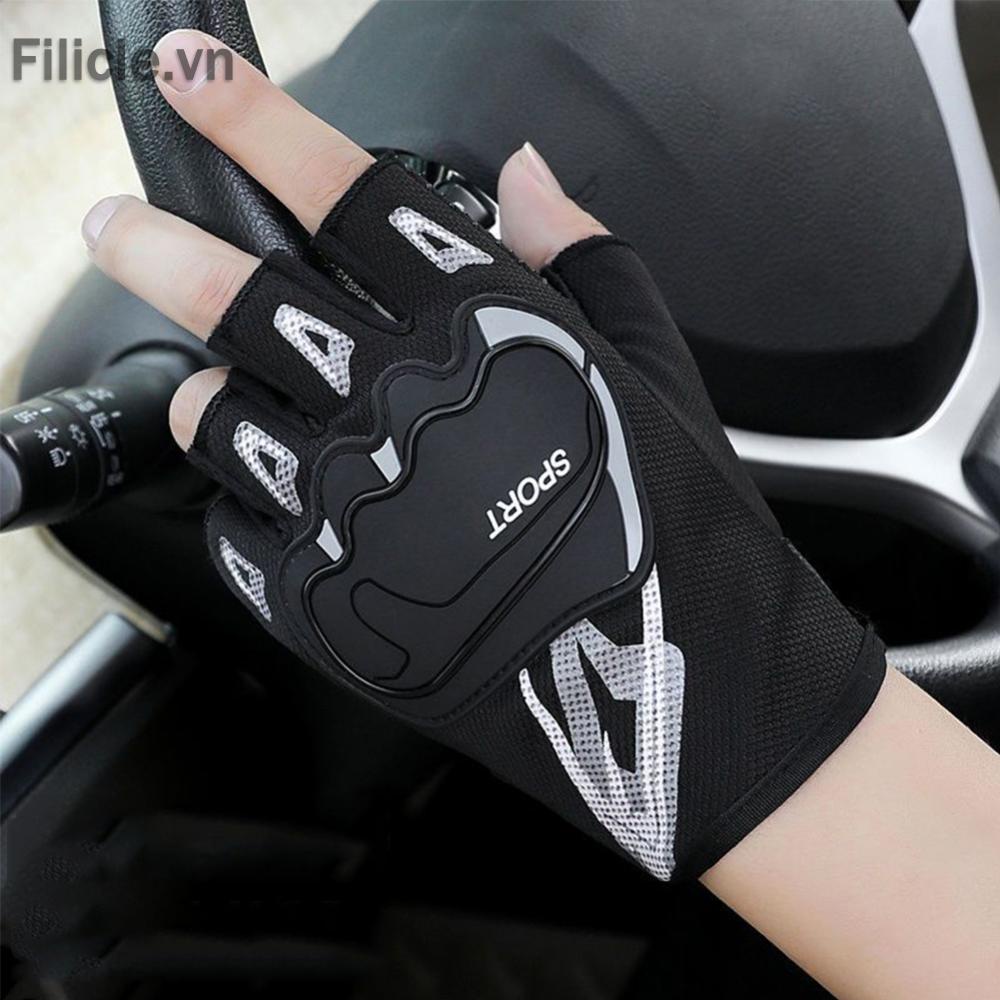 Găng Tay Chống Trượt Thoáng Khí Dùng Đạp Xe / Leo Núi