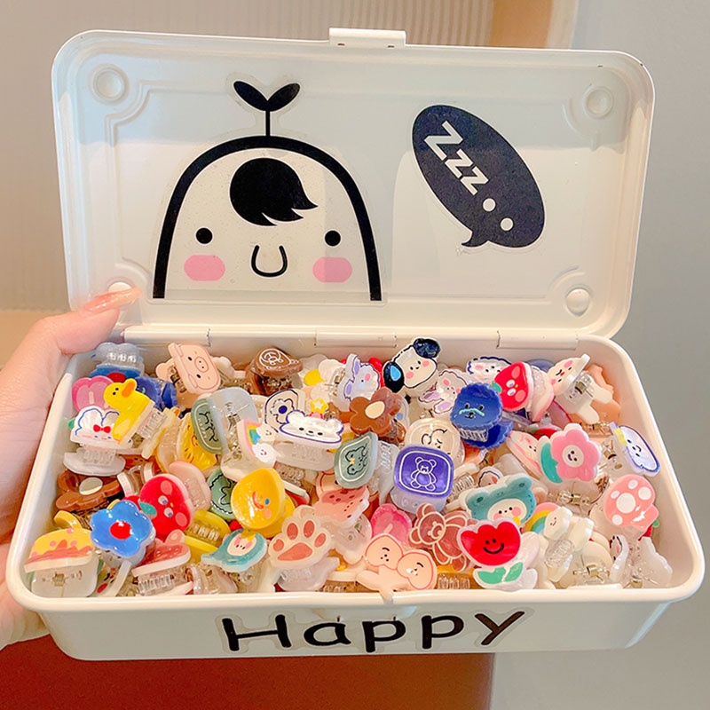 Set 2 Kẹp Tóc mini Dễ Thương Cho Bé Gái