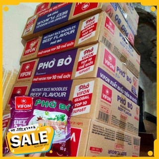 - 1 thùng phở bò vifon 30 gói 65g