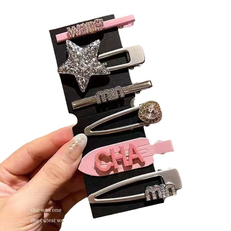 Kẹp Tóc Nhỏ Nhắn Hình Ngôi Sao Năm 2023 y2k Phong Cách Mới Cho Nữ