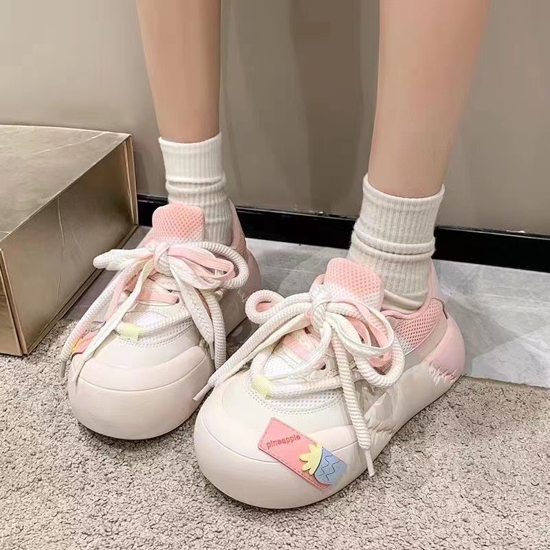 One more shoes⭐Giày Thể Thao Đế Dày Màu gradient Thời Trang Mùa Thu Cho Nữ