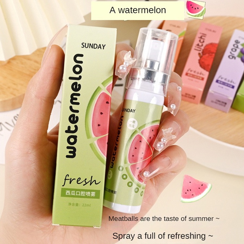 Sundday Hương Đào Tươi Răng Miệng Sảng Khoái Răng Miệng Di Động Lâu Dài Chăm Sóc Răng Miệng 22Ml FATE1