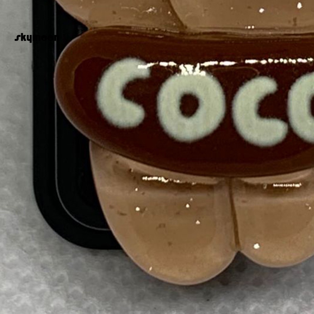 Skym * Móc Treo Đồ Tự Dính Hình Thú Hoạt Hình Chống Trượt Không Để Lại Dấu Vết Trang Trí Nội Thất Xe Hơi