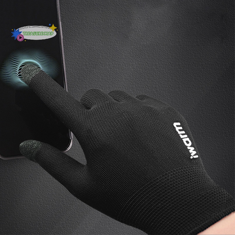 Găng Tay Lái Xe Chống Trượt Dùng Được Màn Hình Cảm Ứng heyuanlong333