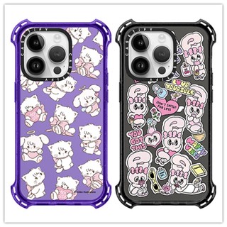 Casetifg Ốp Điện Thoại tpu Silicon Chống Sốc Hình Thỏ / Mèo Cho iphone 15 11 12 13 14 pro max