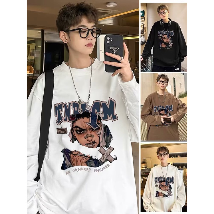 Da Lộn Áo Thun Nam Tay Ngắn Da Lộn!Áo Thun Da Lộn Ngắn Tay Thời Trang Cho Nam