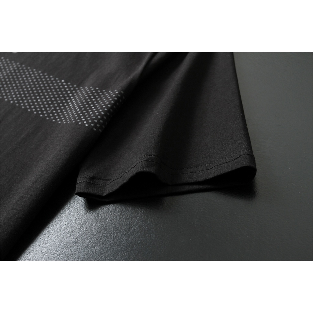 Áo Thun cotton Tay Ngắn In Họa Tiết Hoạt Hình Màu Trắng Đen Thời Trang Cho Nam b026