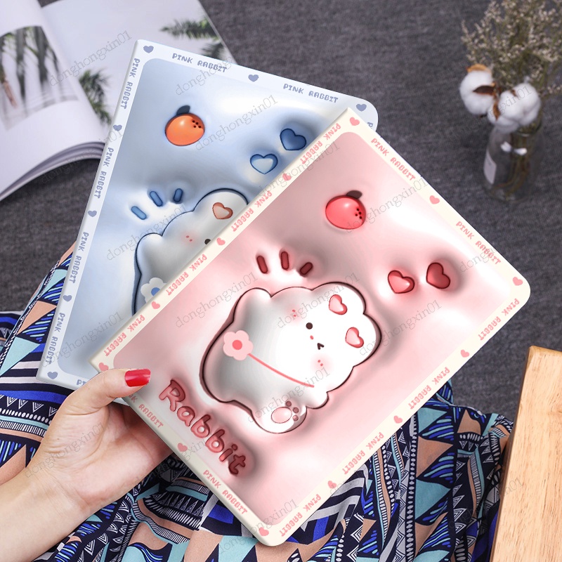 Bao Da Máy Tính Bảng Phối Silicon Hình Thỏ Cho xiaomi redmi pad se 11 inch 2023 xiaomi mi pad 5 6 pro 11 inch redmi pad 10.61 Ốp