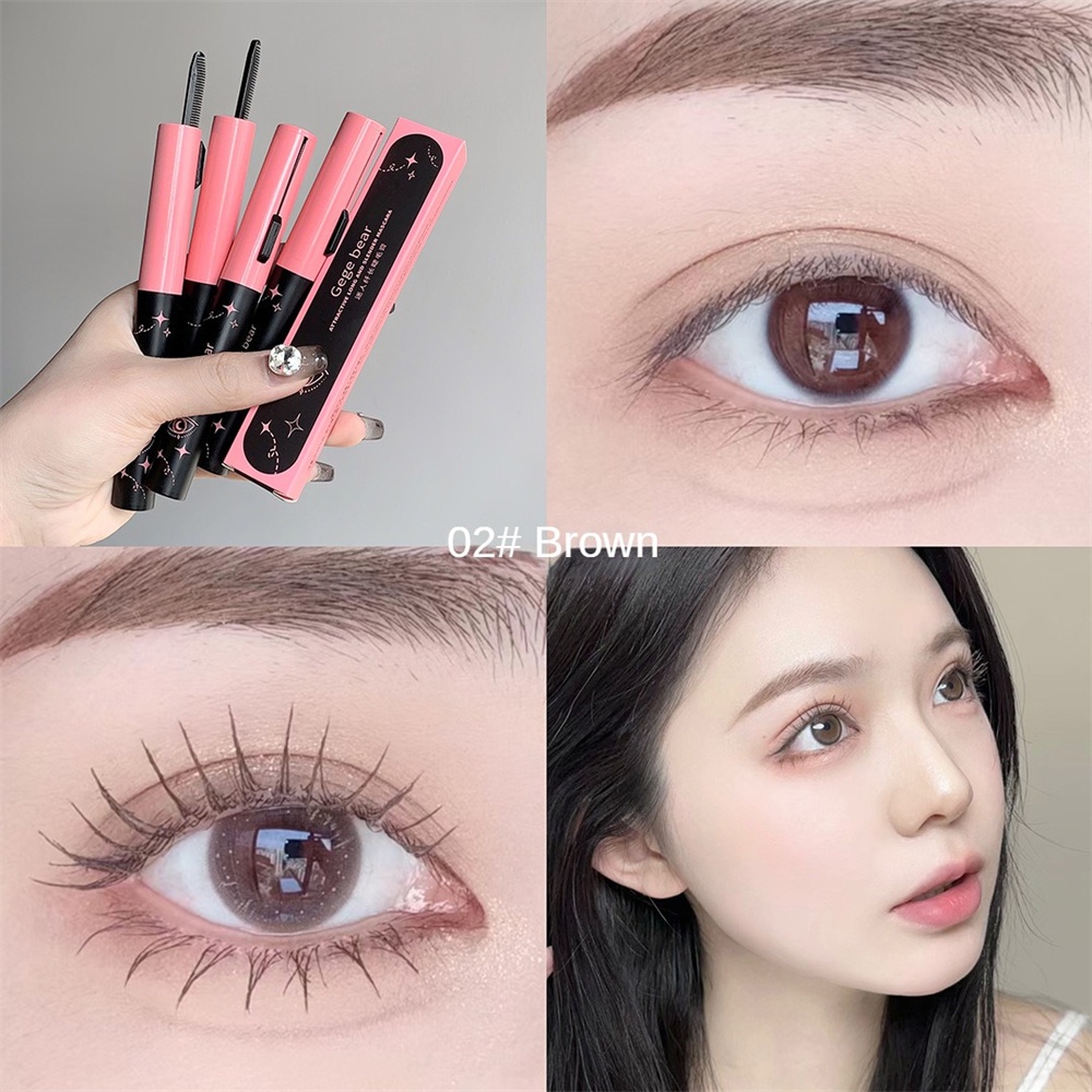 Mascara Gebear Làm Dài / Dày Và Cong Mi Tự Nhiên Không Dễ Phai Màu