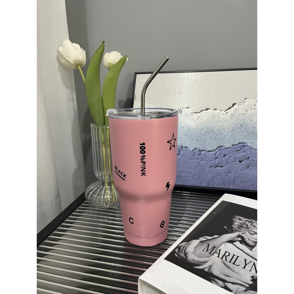 Bình Nước Cỡ Lớn Đa Năng In Hình blackpink Xinh Xắn Tiện Dụng Cho Nam Và Nữ