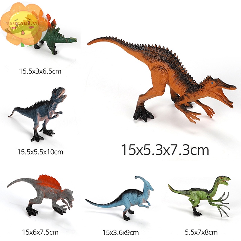 Vastji jurassic tyrannosaurus rex triceratops 22 Kiểu Đồ Chơi Quà Tặng Cho Bé Trai vn