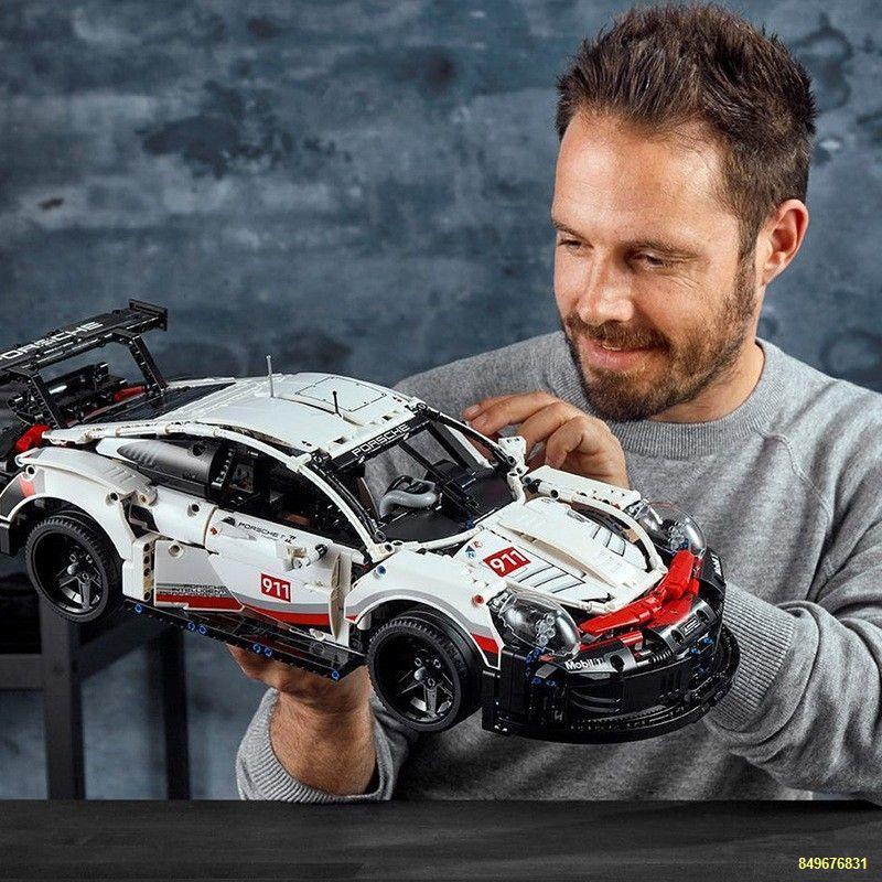 Bugatti Veyron Lamborghini Tương Thích Lego Building Blocks Đồ Chơi Lắp Ráp Công Nghệ