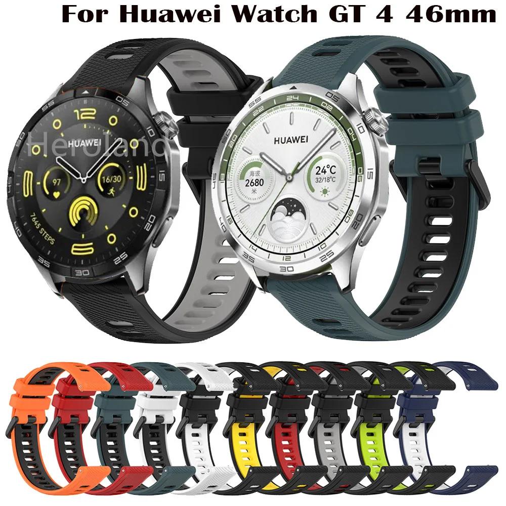 HUAWEI Silicone Dây Đeo Silicon 18mm 22mm Cho garmin forerunner 265 255 265s 255s / gt 4 46mm 41mm