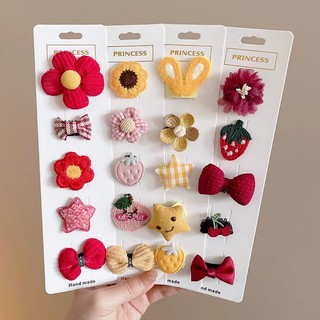 Set 5 Kẹp Tóc Dễ Thương Cho Bé Gái